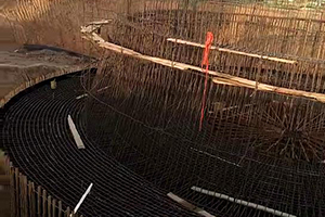 德宏砼烟囱新建施工现场